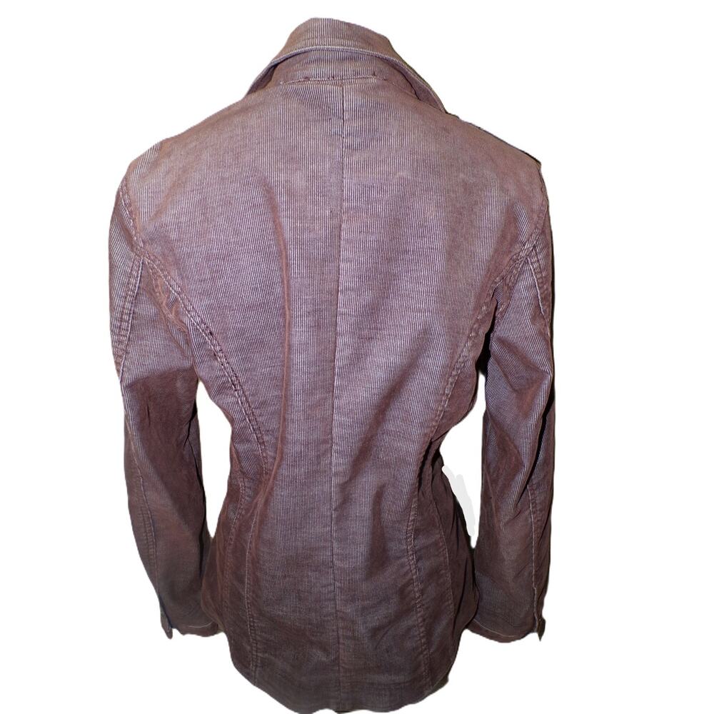 Y2k Blazer L Flare Pants 32x33 Burgundy Corduroy Grunge Boho American Exchange - Picture 6 of 16